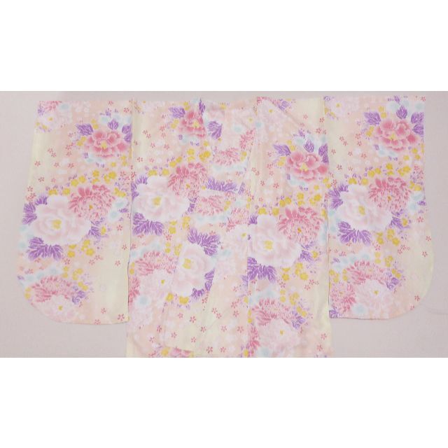 ピンク紫　二尺袖着物　袴　袴下帯　セット　ジュニア　小学生　大学生　新品 レディースの水着/浴衣(着物)の商品写真