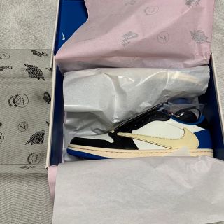 ナイキ(NIKE)のTravis Scott Fragment Air Jordan 1 Low (スニーカー)