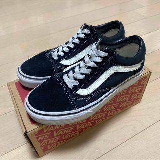 ヴァンズ(VANS)の【USED】22.0cm バンズ オールド スクール ブラック ホワイト(スニーカー)