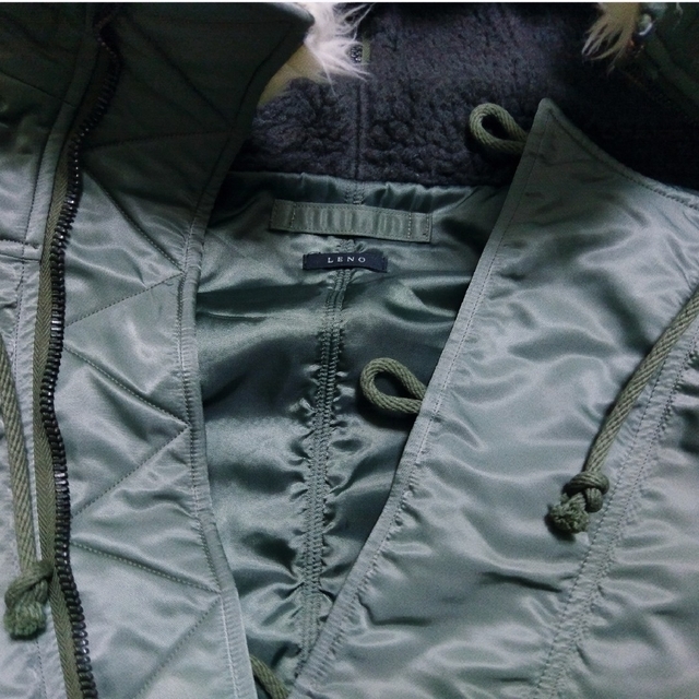 DEUXIEME CLASSE(ドゥーズィエムクラス)のleno n-2b jacket レディースのジャケット/アウター(ミリタリージャケット)の商品写真