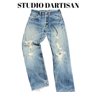 ステュディオダルチザン(STUDIO D'ARTISAN)のSTUDIO D’ARTISAN デニムパンツ ダメージジーンズ グランジ(デニム/ジーンズ)