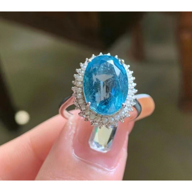 ⭐︎【高級】トルマリン リング k18 6.85ct レディースのアクセサリー(リング(指輪))の商品写真