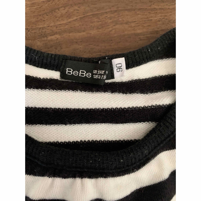 BeBe(ベベ)のBebe ワンピース　90サイズ キッズ/ベビー/マタニティのキッズ服女の子用(90cm~)(ワンピース)の商品写真