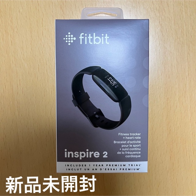 Fitbit Inspire2 ブラック FB418BKBK-FRCJK