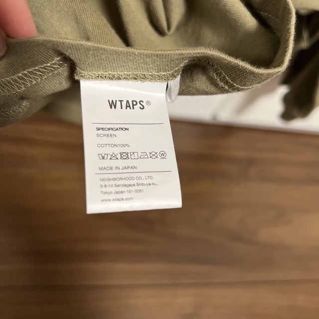 W)taps(ダブルタップス)のWTAPS✴︎21ssロングスリーブTシャツ　 メンズのトップス(Tシャツ/カットソー(七分/長袖))の商品写真