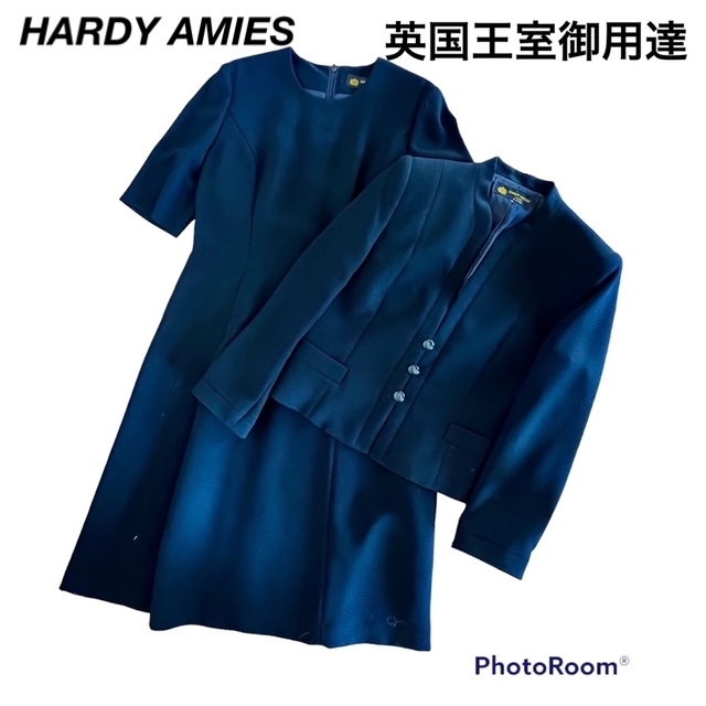 HARDY AMIES - ハーディエイミス フォーマルワンピース スカートスーツ