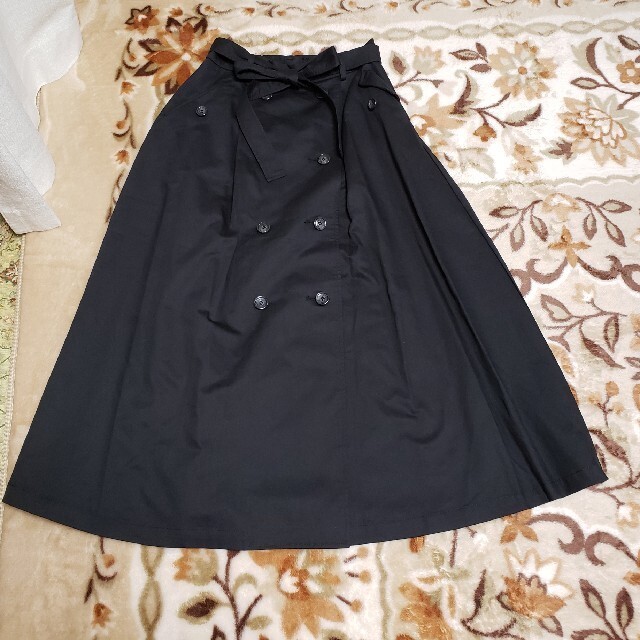 BEARDSLEY - ビアズリー トレンチスカート ブラック¥23,760(税込)の