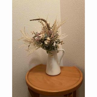 イケア(IKEA)のドライフラワー（フェイクグリーン）IKEAの花瓶付き(インテリア雑貨)