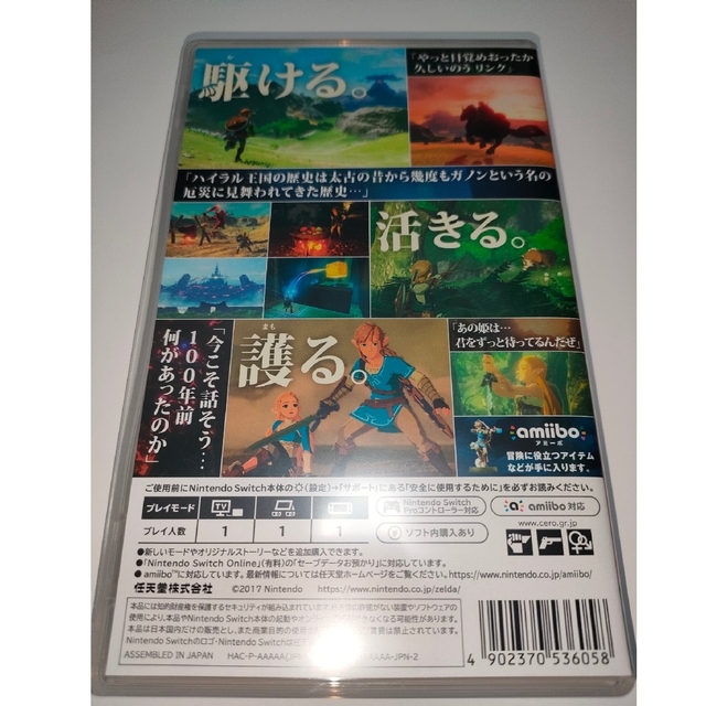 ゼルダの伝説 ブレス オブ ザ ワイルド Switch 1