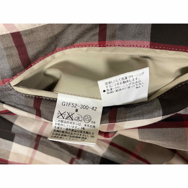 美品 マッキントッシュロンドン スイングトップ ハウスチェック柄