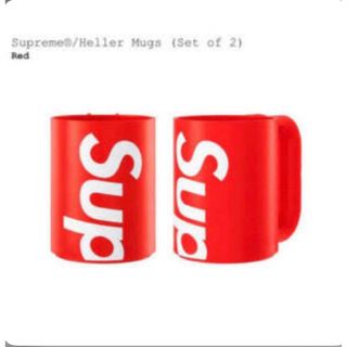 シュプリーム(Supreme)のsupreme Heller MUgs セット(グラス/カップ)