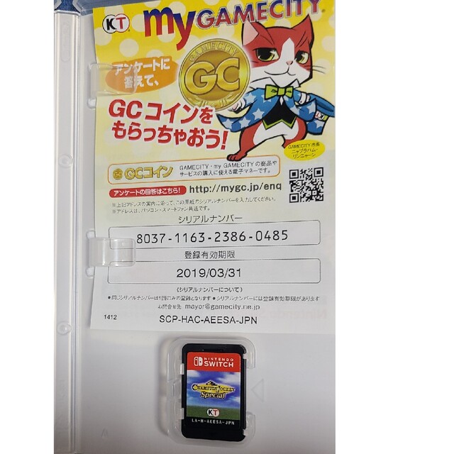 バッティング万様専用】チャンピオン ジョッキー スペシャル Switch