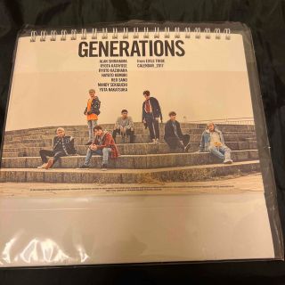 ジェネレーションズ(GENERATIONS)のGENERATIONS 2017 卓上カレンダー(ミュージシャン)