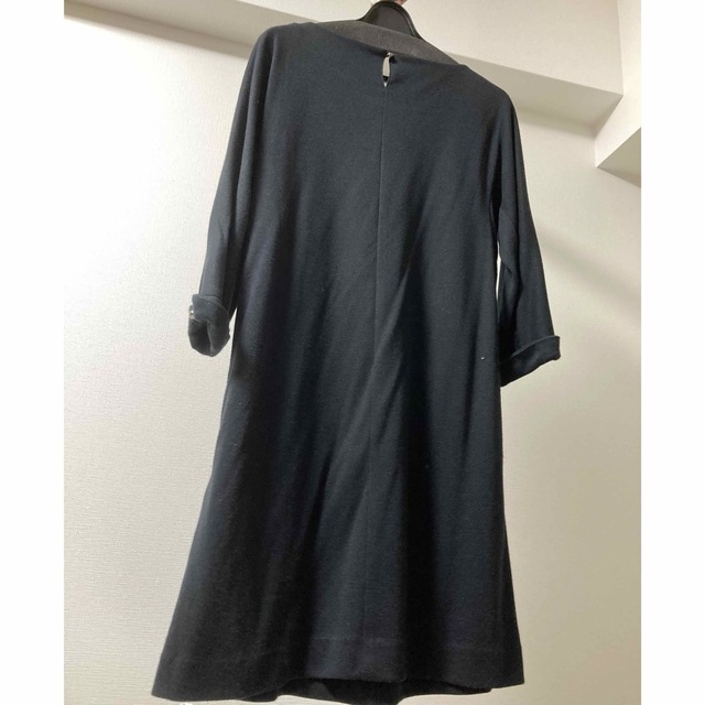 Lois CRAYON(ロイスクレヨン)の美品 ロイスクレヨン ワンピース 黒 M 入学式 制服 ワードローブ レディースのワンピース(ひざ丈ワンピース)の商品写真