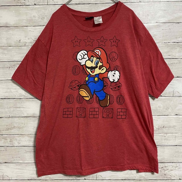 任天堂 - 【入手困難】SUPER MARIO マリオ Tシャツ 2XLサイズ 一点物