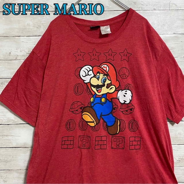 任天堂 - 【入手困難】SUPER MARIO マリオ Tシャツ 2XLサイズ 一点物