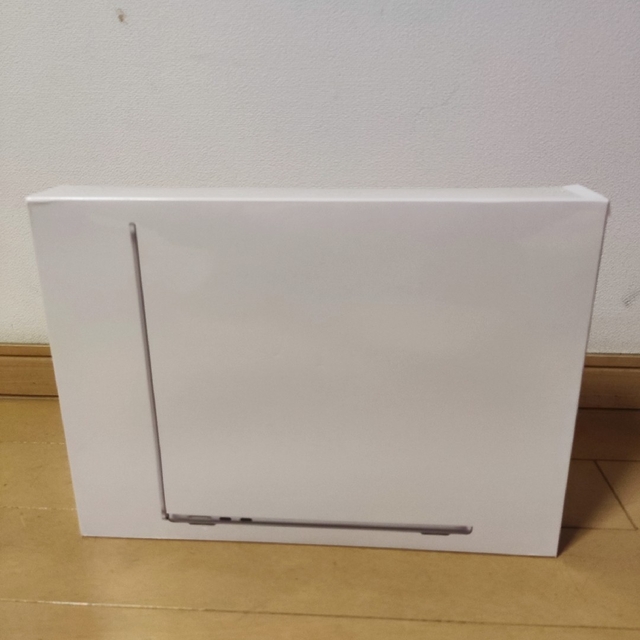 新品・未使用　Macbook Air M2 2022 シルバー MLXY3J/A