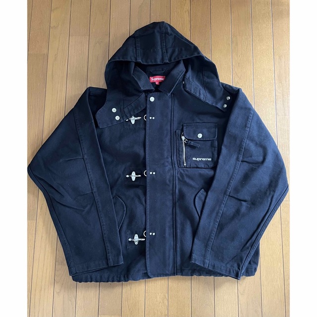 Supreme Canvas Clip Jacket Black XL