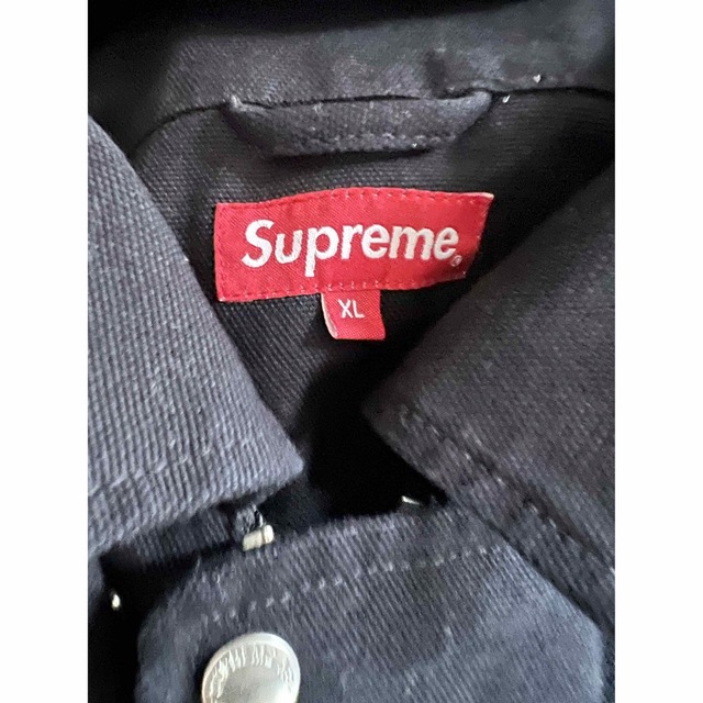 Supreme - Supreme Canvas Clip Jacket Black XLの通販 by ABC