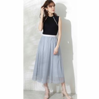 ジルスチュアート(JILLSTUART)のJILLSTUART ステフチュールスカート(ひざ丈ワンピース)