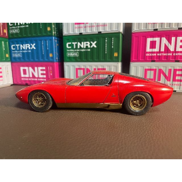 Lamborghini(ランボルギーニ)のHasegawa1/24 LAMBORGHINI MIURA P400 SV エンタメ/ホビーのおもちゃ/ぬいぐるみ(模型/プラモデル)の商品写真