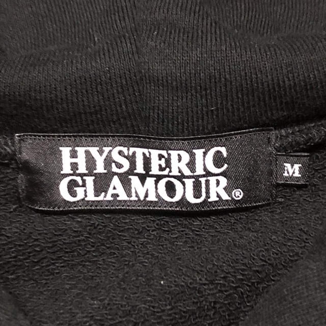 HYSTERIC GLAMOUR(ヒステリックグラマー)のhystericglamour ヒステリックグラマー パーカー リブライン入り メンズのトップス(パーカー)の商品写真