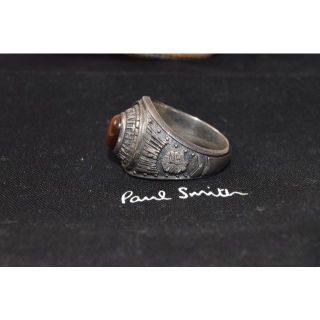 Paul Smith Hammered Silver Ring 17号