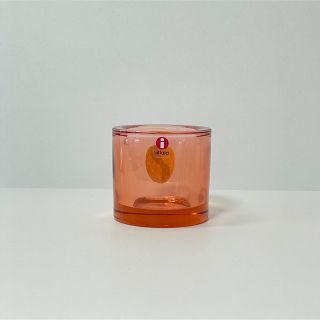 イッタラ(iittala)のイッタラ　kivi キャンドルホルダー　旧ピンク(食器)