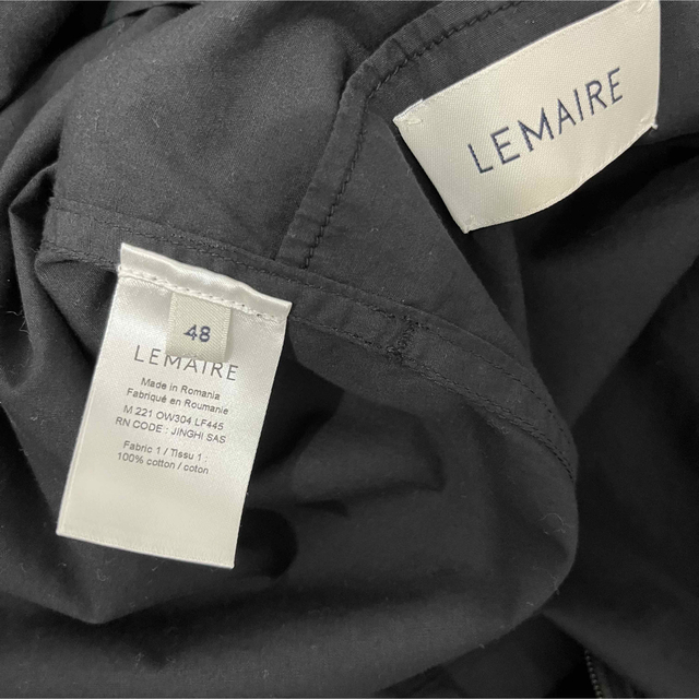 通常 1本タイプ Lemaire 22ss SHIRT BLOUSON - ブルゾン