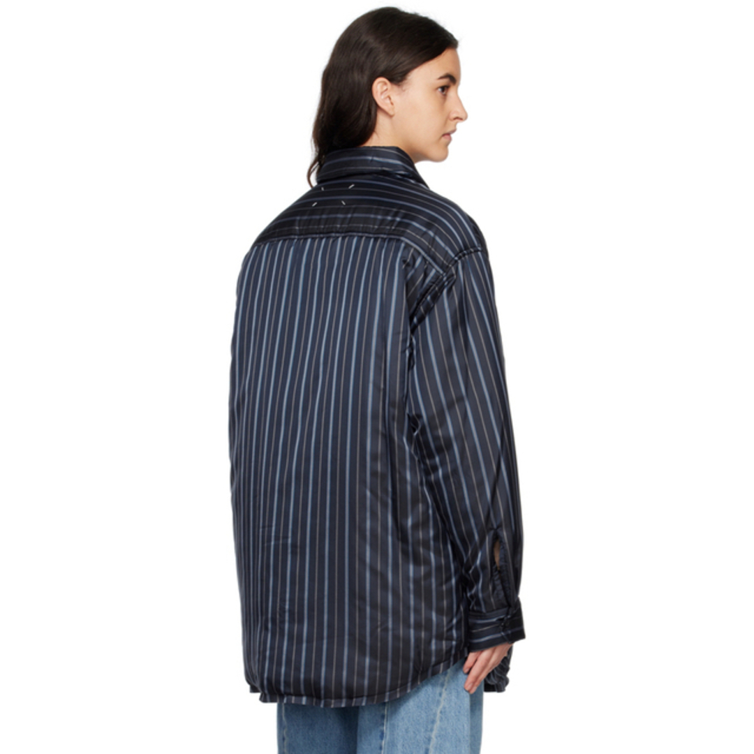 MASION MARGIELA 22AW STRIPE PADDED COAT