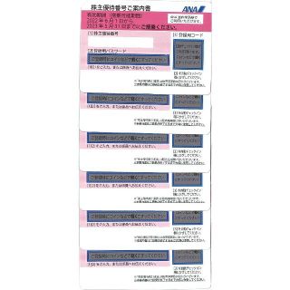 エーエヌエー(ゼンニッポンクウユ)(ANA(全日本空輸))のだるま様　ANA【全日空】株主優待券　期限：2023年5月31日　13枚(その他)