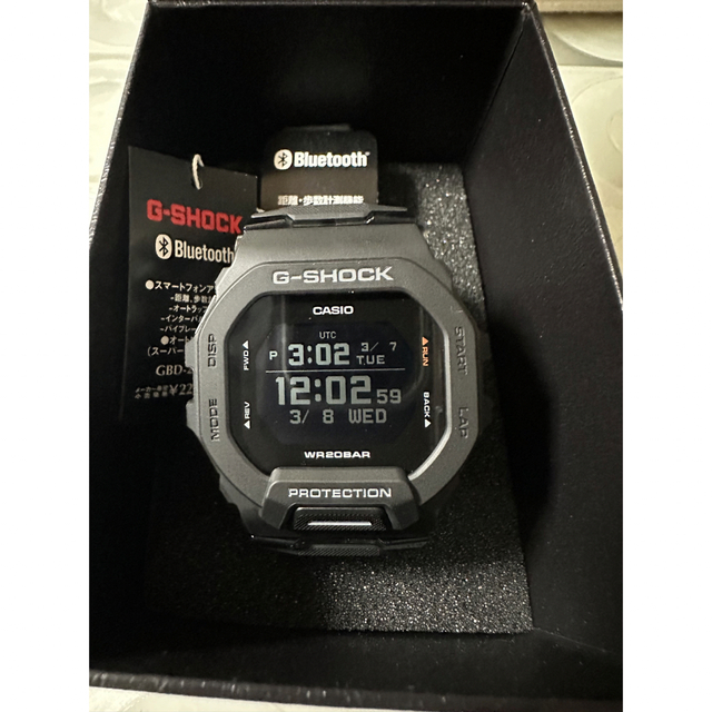 G-SHOCK(ジーショック)の国内正規品 G-SHOCK G-SQUAD GBD-200-1JF  メンズの時計(腕時計(デジタル))の商品写真