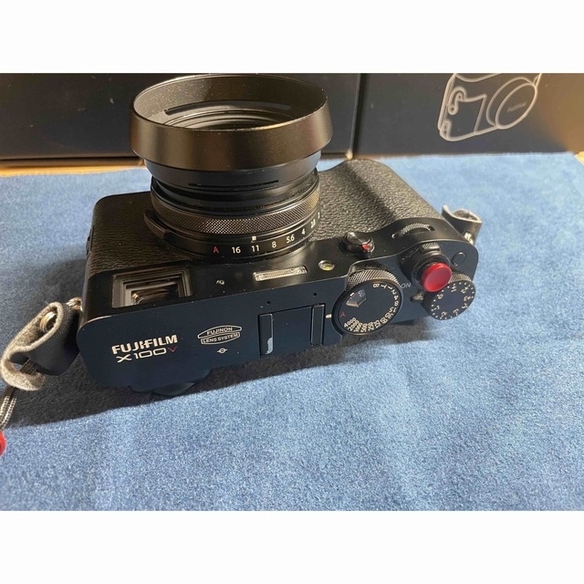 富士フイルム(フジフイルム)のFUJIFILM デジタルカメラ X100V ブラック X100V その他色々 スマホ/家電/カメラのカメラ(コンパクトデジタルカメラ)の商品写真