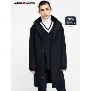 JACK&JONES ジャックアンドジョーンズ　ジャケット コート　ウール(チェスターコート)