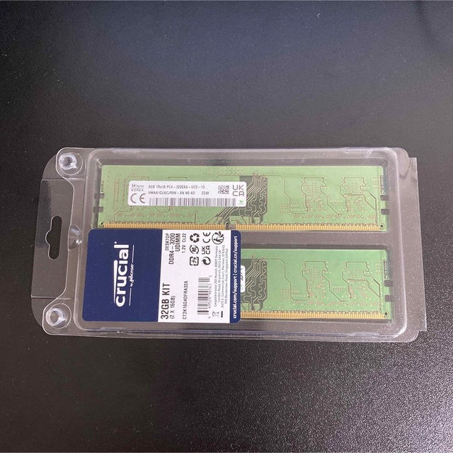 【新品】PCメモリ8GBx2 SK Hynix HMAA1GU6CJR6N-XN