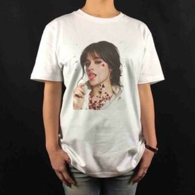 新品 カミラカベロ 洋楽 ラテン ダンス ポップ ハート キャンディ Tシャツ