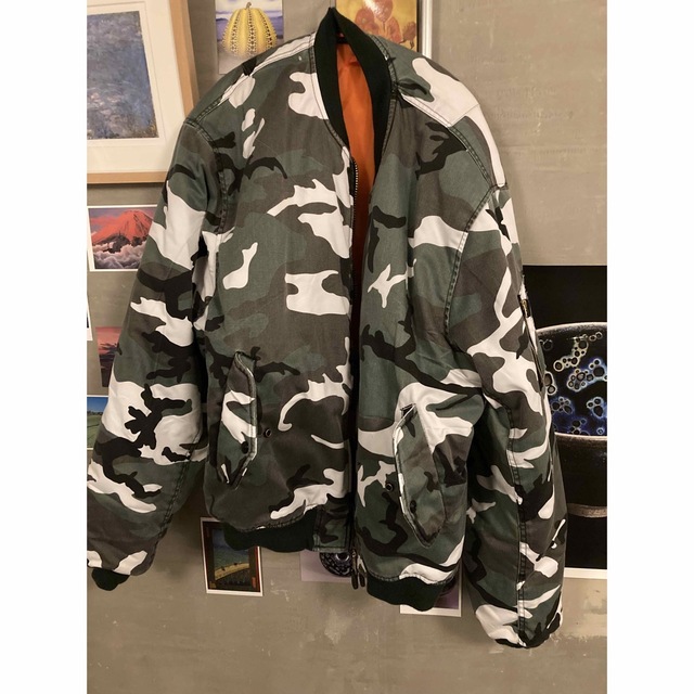 RAF SIMONS - fostex garments ma-1の通販 by garcons 's shop RAF SIMONS - fostex garments ma-1の通販 by garcons 's shop