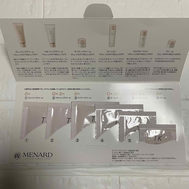 MENARD - 新品未使用!メナード TK クレンジングクリーム 130g tk