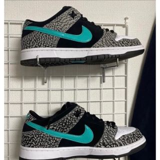 nike sb dunk low atmos"elephant" 28cm(スニーカー)