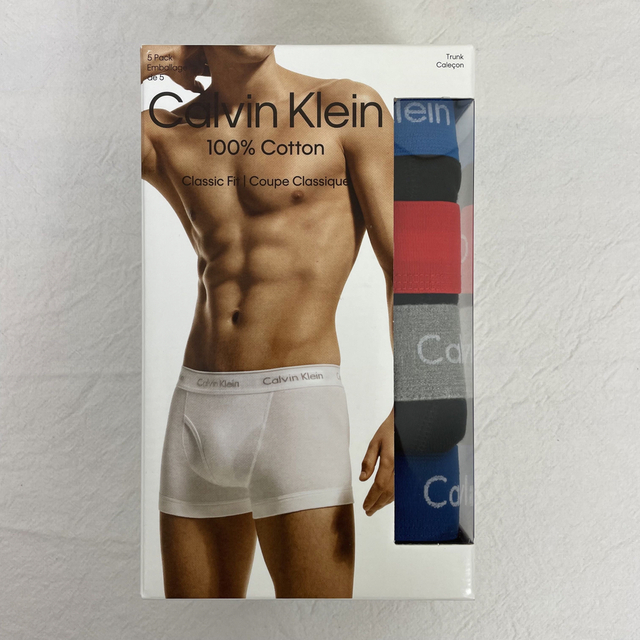 Calvin Klein(カルバンクライン)の新品 カルバンクライン　ボクサーパンツ  下着　5枚セット メンズのアンダーウェア(ボクサーパンツ)の商品写真