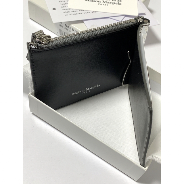 格安人気 新品《 Maison Margiela 》レザー クリップ ウォレット 財布