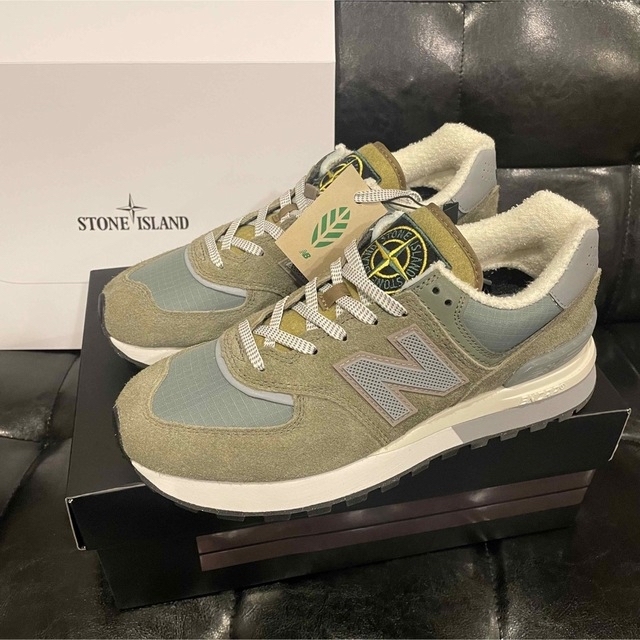 STONE ISLAND - New Balance 574 STONE ISLAND 26cmの通販 by きき's