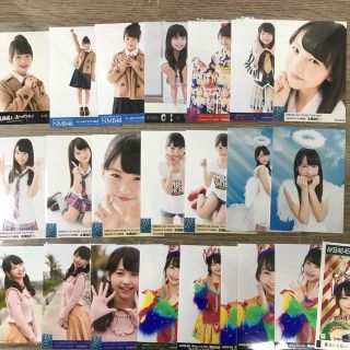 アイドルグッズNMB48本郷柚巴 生写真 サインあり