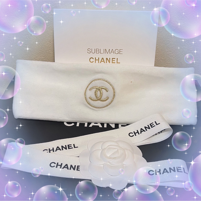 CHANEL(シャネル)のCHANELヘアーバンド⭐︎サブリマージュ⭐︎金刺繍 レディースのヘアアクセサリー(ヘアバンド)の商品写真