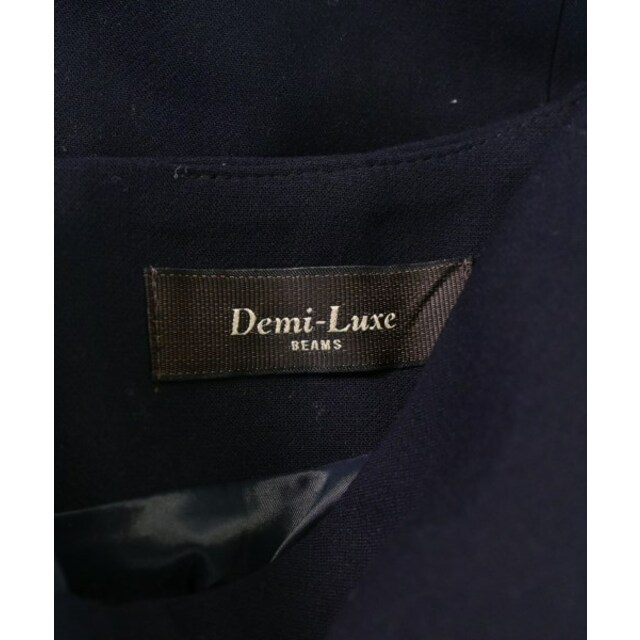 Demi-Luxe BEAMS(デミルクスビームス)のDemi-Luxe BEAMS ひざ丈スカート 34(XS位) 紺 【古着】【中古】 レディースのスカート(ひざ丈スカート)の商品写真