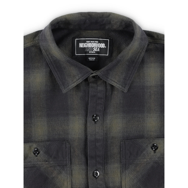 NEIGHBORHOODXWDS OMBRE CHECK SHIRT LS - シャツ