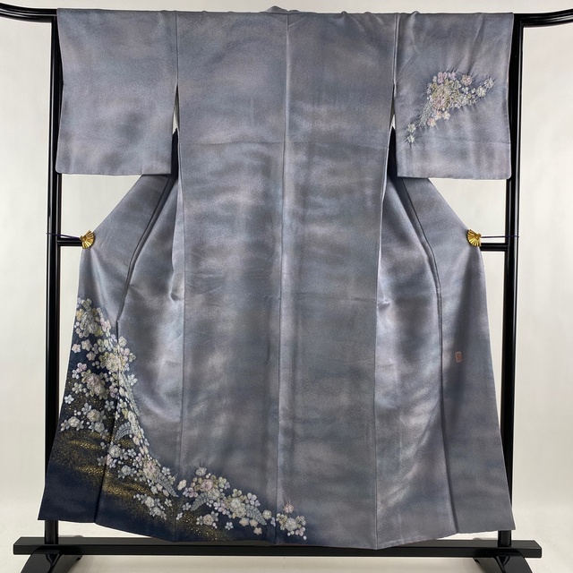 訪問着 身丈154cm 裄丈64.5cm 正絹 美品 名品-secretariasocios