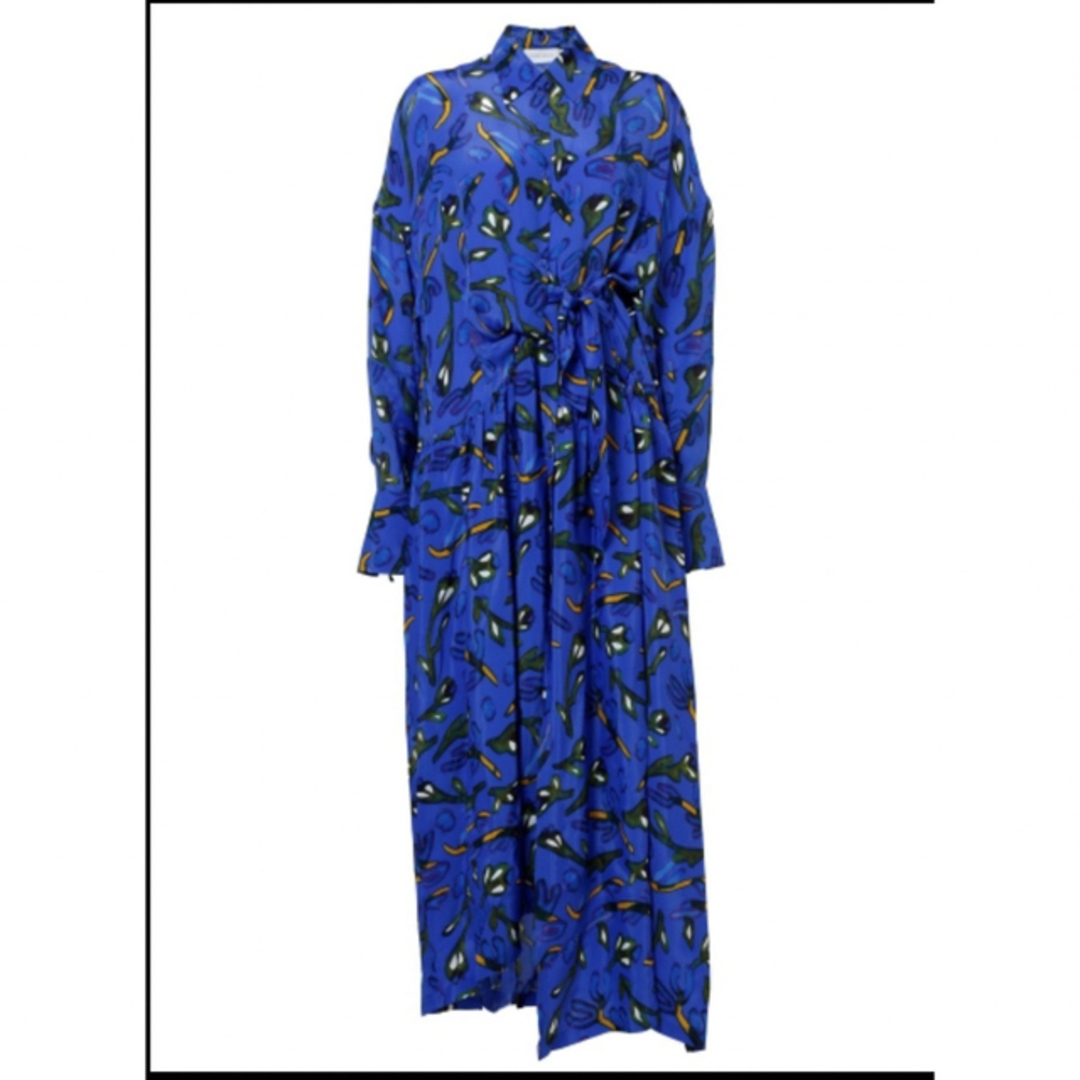 新品 christian winants ワンピース 36 ブルー 全商品オープニング価格