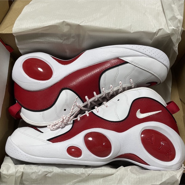 AIR ZOOM FLIGHT 95 "WHITE TRUE RED" 32cm