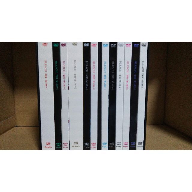 DVD/ブルーレイBLEACH ブリーチ　破面・滅亡篇　DVD　全12巻セット(BOX付)